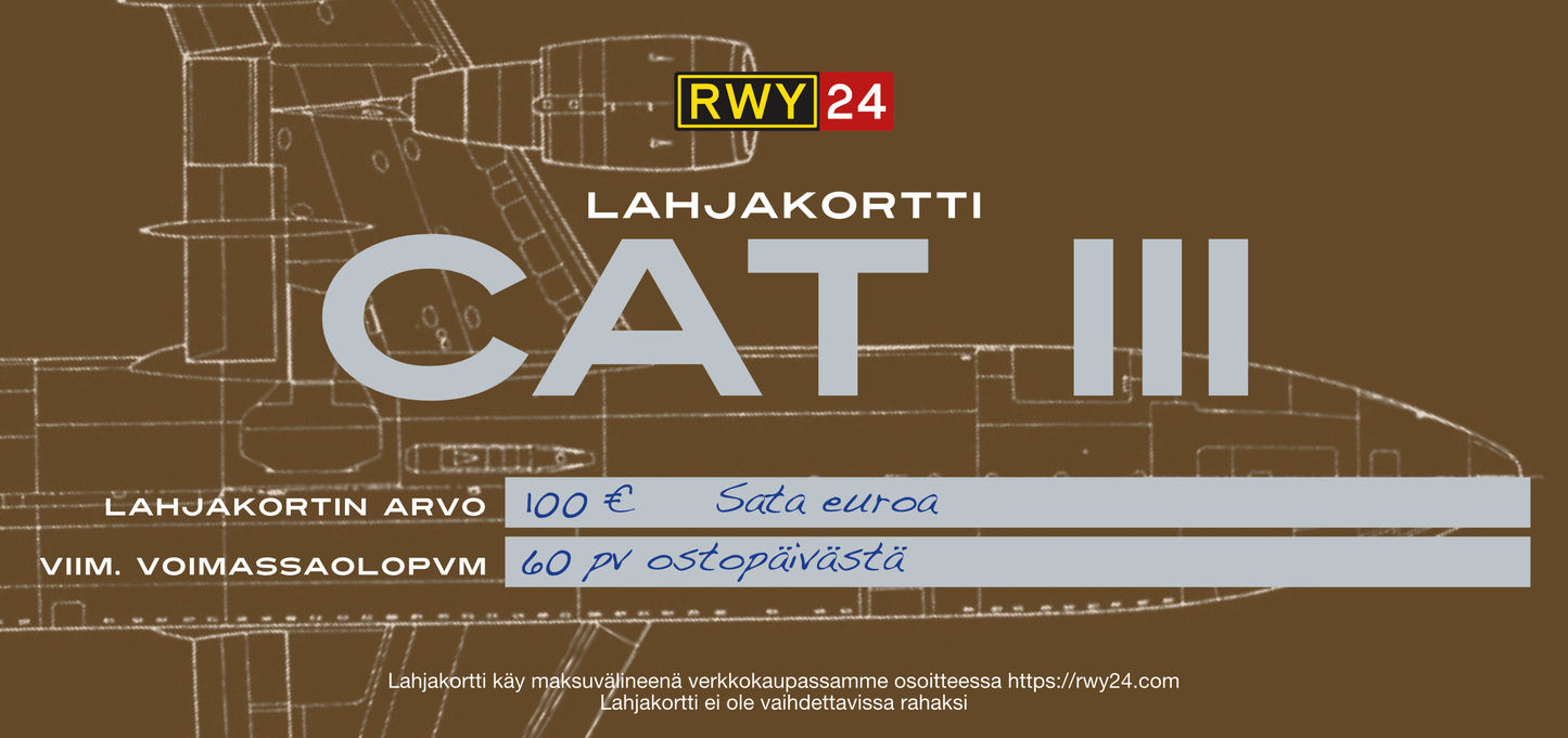 RWY24-lahjakortti