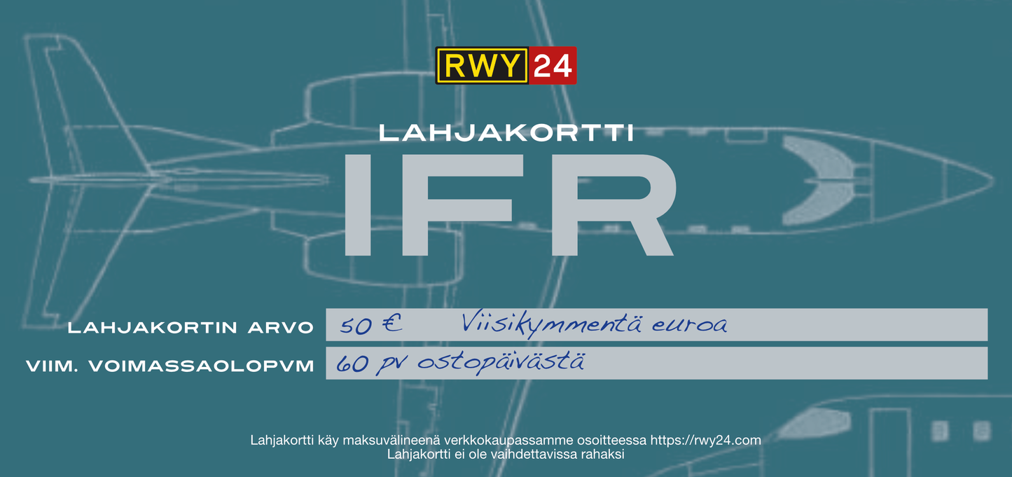 RWY24-lahjakortti